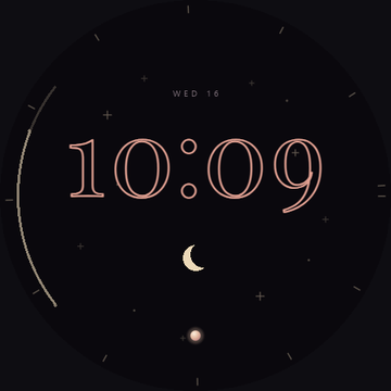 AURELIA Éclipse watch face