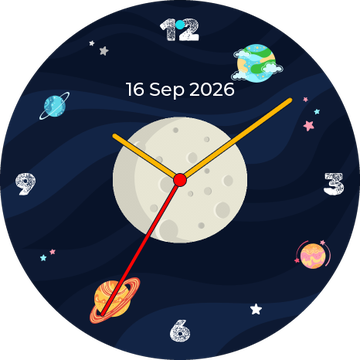 Kids watch face 4, showing 10:09