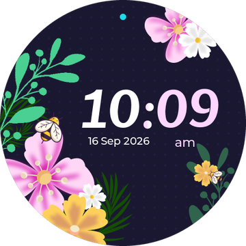 Kids watch face 8, showing 10:09