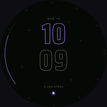Volt Track Club Ghost watch face