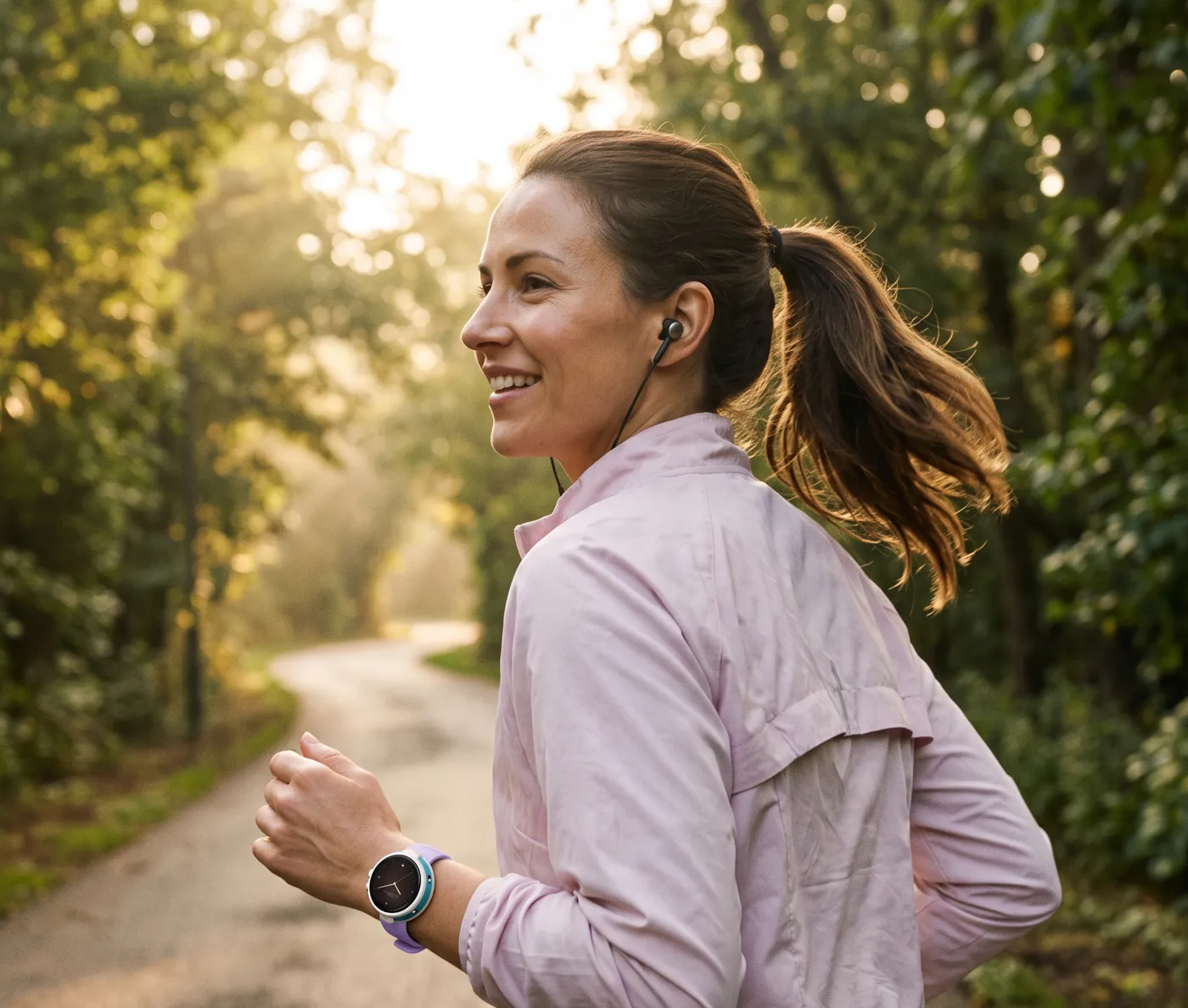 The morning run - the same watch