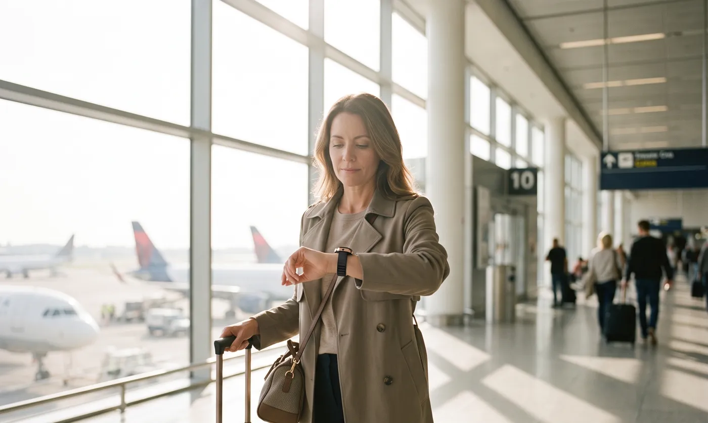 The early flight - the same watch